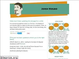 johnholbo.com