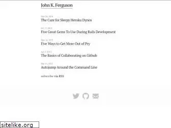 johnkferguson.com