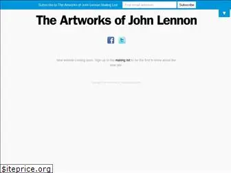 johnlennonartworks.com