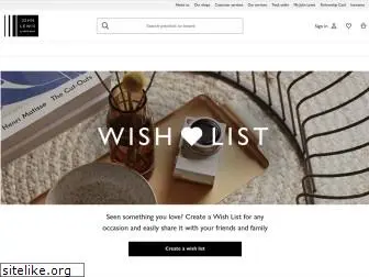 johnlewisgiftlist.com