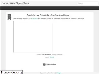 johnlikesopenstack.com