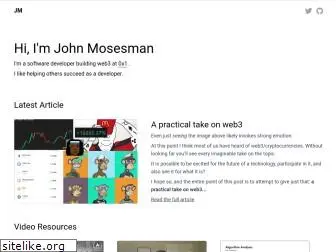 johnmosesman.com