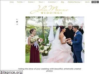 johnmunnoweddings.com