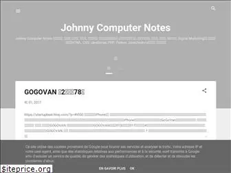 johnnycomputer.blogspot.com