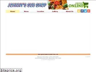 johnnyssubshop.com