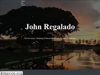 johnregalado.com