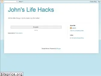 www.johnslifehacks.blogspot.com