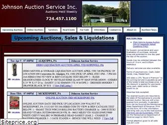 johnsonauctionservice.com