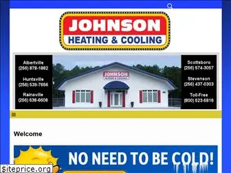 johnsonheatingcooling.com