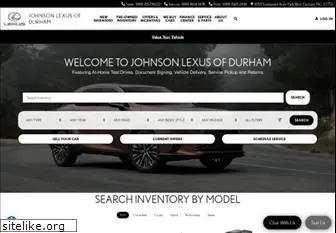 johnsonlexusdurham.com