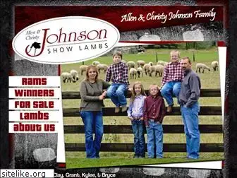 johnsonshowlambs.com