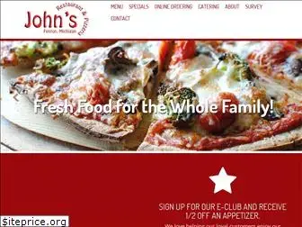 johnspizzeriafenton.com