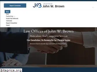 johnwbrownlaw.com