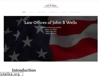 johnwellslaw.com