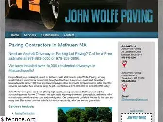 johnwolfepaving.com