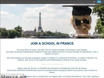 joinaschoolinfrance.com