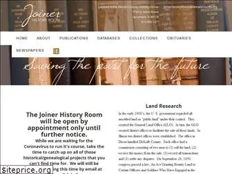 joinerhistoryroom.org