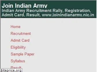 joinindianarmyr.in