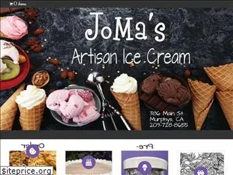 jomasicecream.com