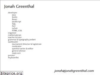 jonahgreenthal.com