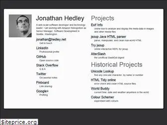 jonathanhedley.com