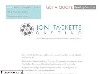 jonitackettecasting.net