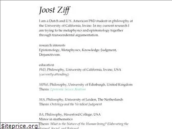 joostziff.com