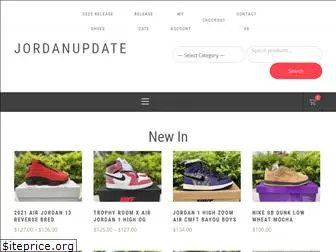 jordan update website