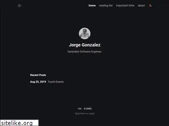 jorgegonzalez.io