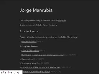 jorgemanrubia.com