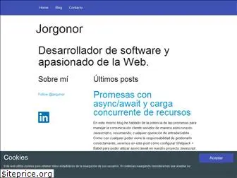 jorgonor.com