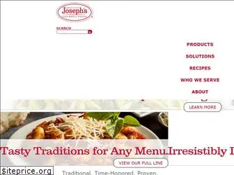 josephsgourmetpasta.com