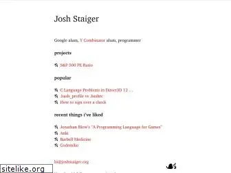 joshstaiger.org