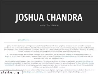 joshuachandra.com