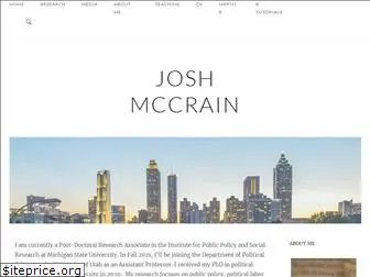 joshuamccrain.com