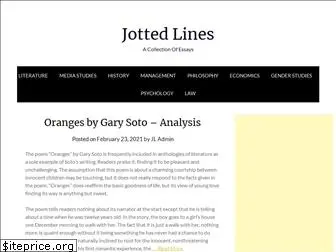 jottedlines.com