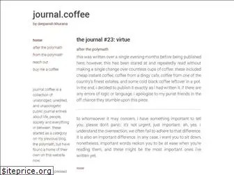 journal.coffee