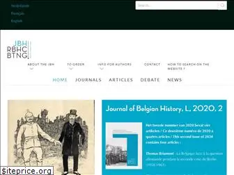 journalbelgianhistory.be