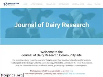 journalofdairyresearch.org