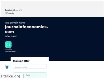journalofeconomics.com