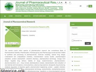 journalofpharmaceuticalresearch.org