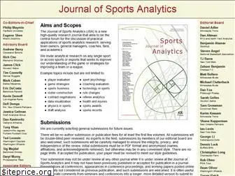 journalofsportsanalytics.com