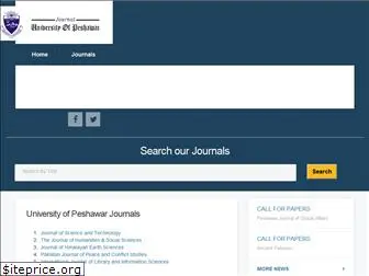 journals.uop.edu.pk