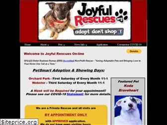 joyfulrescues.com