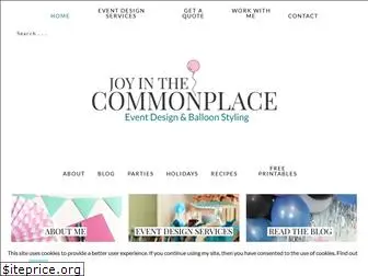 joyinthecommonplace.com