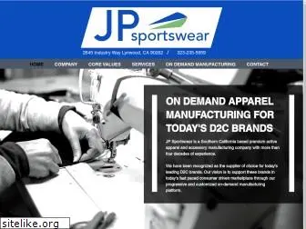 jpsportswear.net