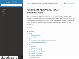 jquery-xml-rpc.readthedocs.io