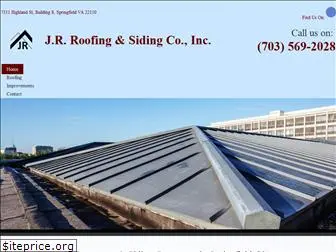 jrroofingandsidingco.com