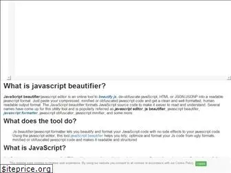 js-beautify.com