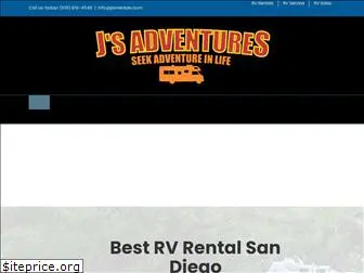 jsadventuresrvrental.com